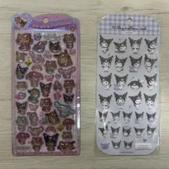 新品 サンリオうるちゅるポップシール クロミミルキーメロウシールセット