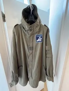 フランス軍　F2 ミリタリージャケット パーカー　オリーブグリーン　モッズコート