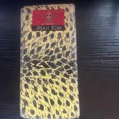 クリームソーダ長財布　当時物　黄ヒョウ柄のサムネイル