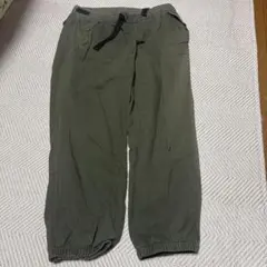 M10 オリーブ カーゴパンツ ウェビングベルト付　ラコレのサムネイル