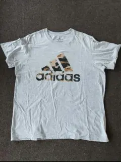 【最終値下げ】adidas カモフラロゴ グレー XLのサムネイル