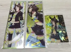ウマ娘　プリティーダービー　ウオッカ　ロングステッカーガム　ツインウエハース