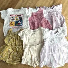 ベビー服 6点セット70 80 futafuta petit main など