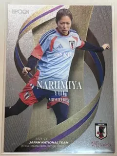 EPOCH 2025-26 サッカー日本代表 パラレル 成宮唯 なでしこジャパン