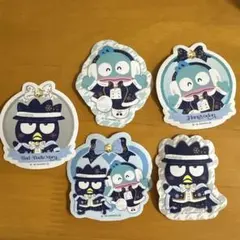 サンリオ キャラクターズ ハンギョドン＆ばつ丸ステッカー 5枚セット