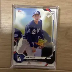 Topps Now 佐々木朗希 ロサンゼルス・ドジャース カード