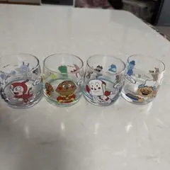 アンパンマングラス4個セット