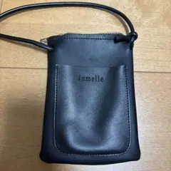 Jumelle ブラック ショルダーバッグ