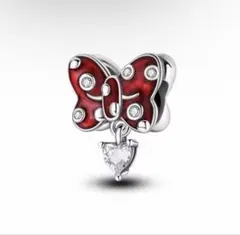 PANDORA ミニーマウスリボンチャーム24時間値下げ