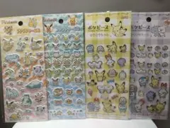 新品 ポケモン シール 4種セット プチプチシール ポケピースのサムネイル