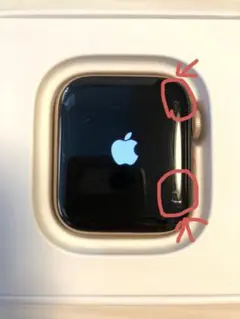 【箱ありジャンク】Apple Watch SEゴールド アルミ 【画面外れ】