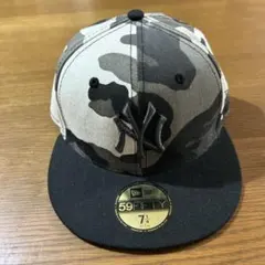 ニューエラ　ニューヨーク・ヤンキース　迷彩柄　 キャップ