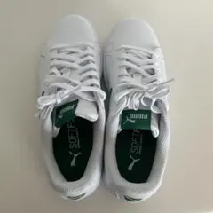 PUMA スニーカー ホワイト グリーンのサムネイル