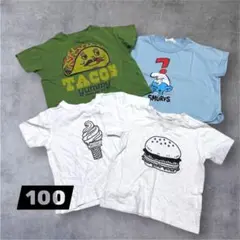 MARKEY'S とbROOM Tシャツ4枚セット 100cm