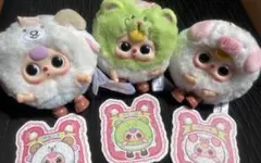 ベビーツリー　baby three ぬいぐるみ3体セット　手のひらサイズ