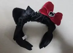 USJ キティちゃん カチューシャ ベロアリボン