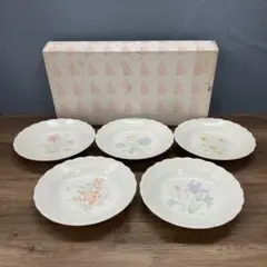 D-5 器館 UTSUWAKAN アイリッシュフラワー ケーキ皿 5枚セット - メルカリ