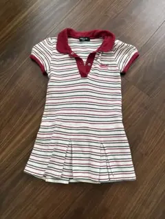 COMME CA ISM ストライプ ワンピース 100A