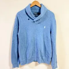 N128-7○ Polo by Ralph Lauren L トレーナー 襟付き