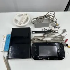 ジャンク　Wii U 本体＋Wiiリモコン　New スーパーマリオブラザーズ付