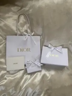 Dior ショップ袋・リボン・封筒セット