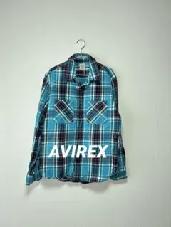 AVIREX アビレックス チェックシャツ Lのサムネイル