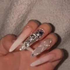 ギャル ネイルチップ オーダーメイド 埋めつくし