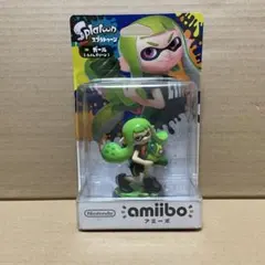 【未開封】 アミーボ スプラトゥーン ガール ライムグリーン amiibo