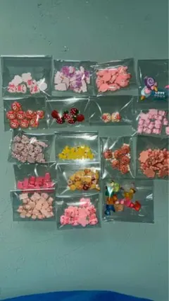 激安！！デコレーションパーツセット かわいい動物と果物