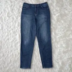 ユニクロ　EZYジーンズ スリムフィット テーパード スウェットデニムパンツ