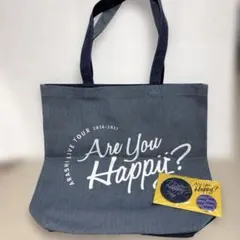 【未使用】嵐「アユハピ」ツアーグッズ・デニムトートバッグ