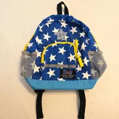 Kids Foret キッズリュック 星柄 ブルーのサムネイル