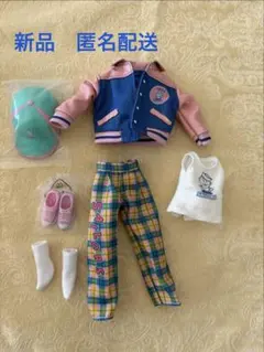 新品レトロリカちゃんセーラーズ　スタジャンファッション　アウトフィットと小物