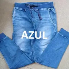 AZUL デニム ジョガーパンツ ウエストゴムのサムネイル