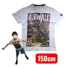 半袖Tシャツ　白　150cm　フロントプリント