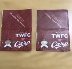【未使用】TWFC Carp マイナンバーカードケース　広島カープ　2枚