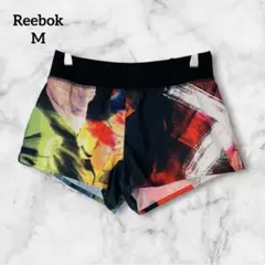 【美品】リーボック　トレーニング　ショートパンツ　M　インナーパンツ付