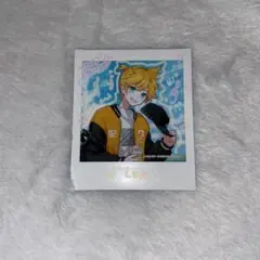 プロセカ 鏡音レン チェキ 箔押し レア クリエイターズフェスタ