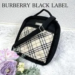 バーバリー ブラックレーベル ショルダーバッグ ノバチェック 3way