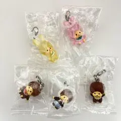 新品未開封　モンチッチ めじるしアクセサリー２　5種セット　セミコンプリート