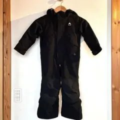 【BURTON】キッズ スノーウェア つなぎ 3T 95cm ブラック バートン