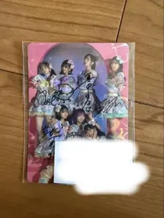 FRUITS ZIPPER メンバー全員サイン入り色紙 FRUITS ZIPPER サイン入り色紙 タイムセール - メルカリ