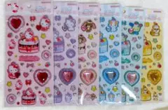 サンリオ キラキラジュエルシール 6種類セット
