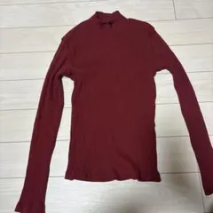 UNIQLO リブハイネックTのサムネイル