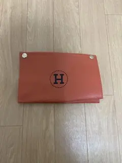 オレンジ色 Hロゴ ティッシュボックス