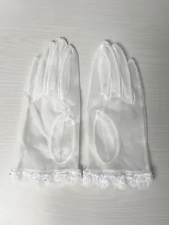 ブライダル　グローブ　ショート　結婚式　手袋