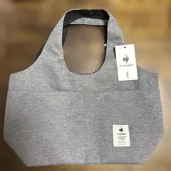 【ルコック／le coq sportif】収納力抜群シンプルトートバッグ（未使用