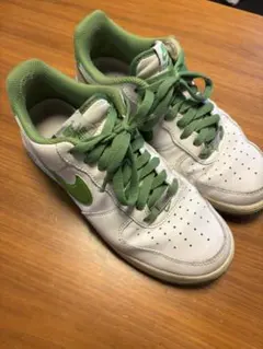 NIKE AIR FORCE 1 ホワイト グリーン