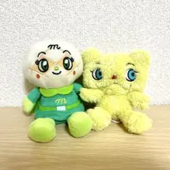 メロンパンナちゃん クリームパンダ ぬいぐるみセット
