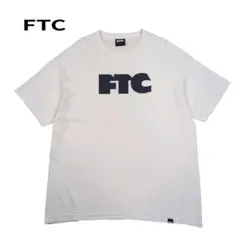 FTC Tシャツ 半袖 センター ロゴ プリント ホワイト XL